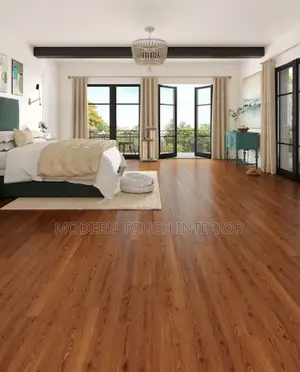 Brown Vinyl PVC Mkeka Flooring