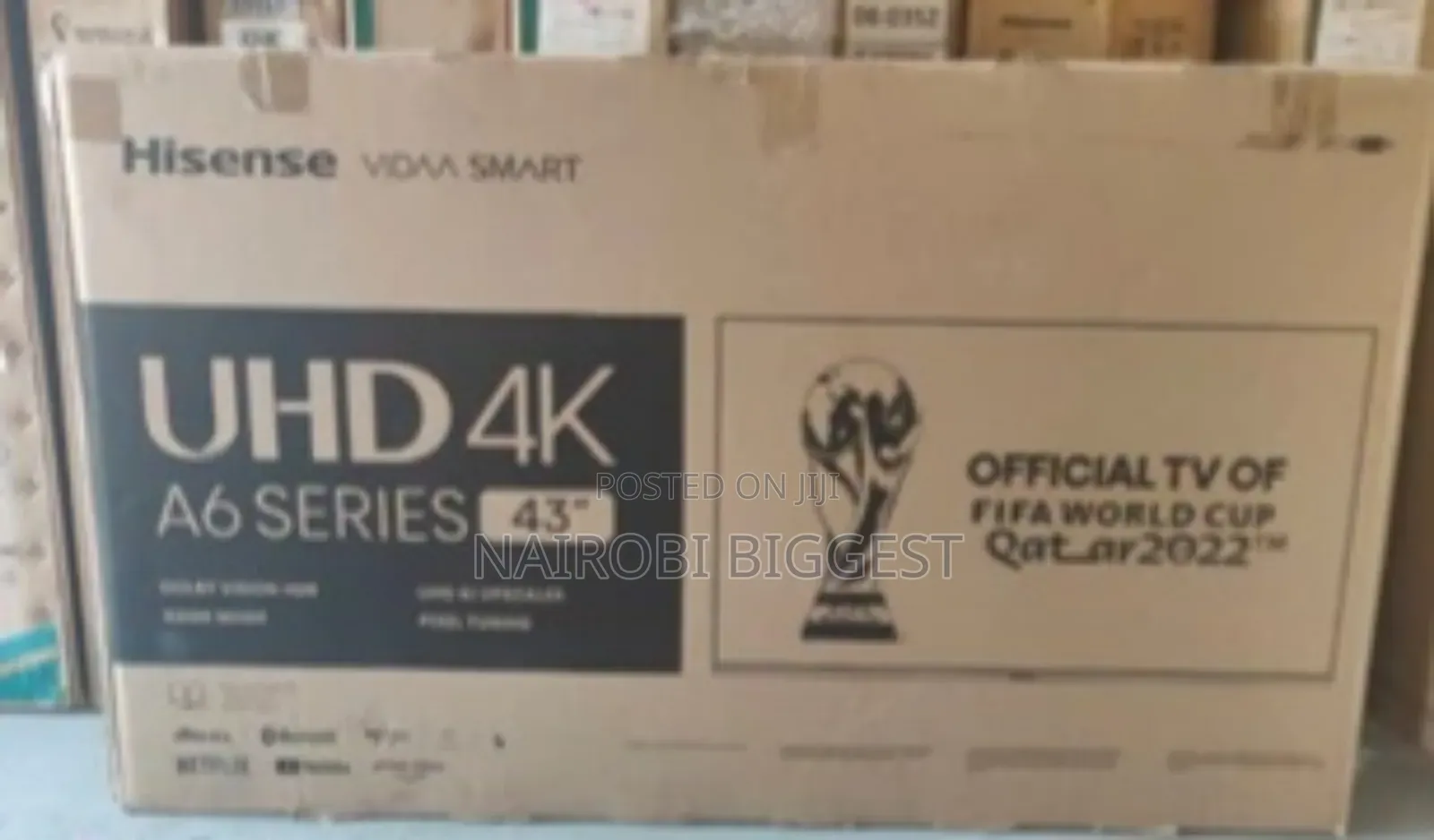 Hisense 43" Smart Uhd Frameless Television
