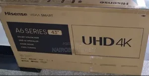 Hisense 43" Smart Uhd Frameless Television