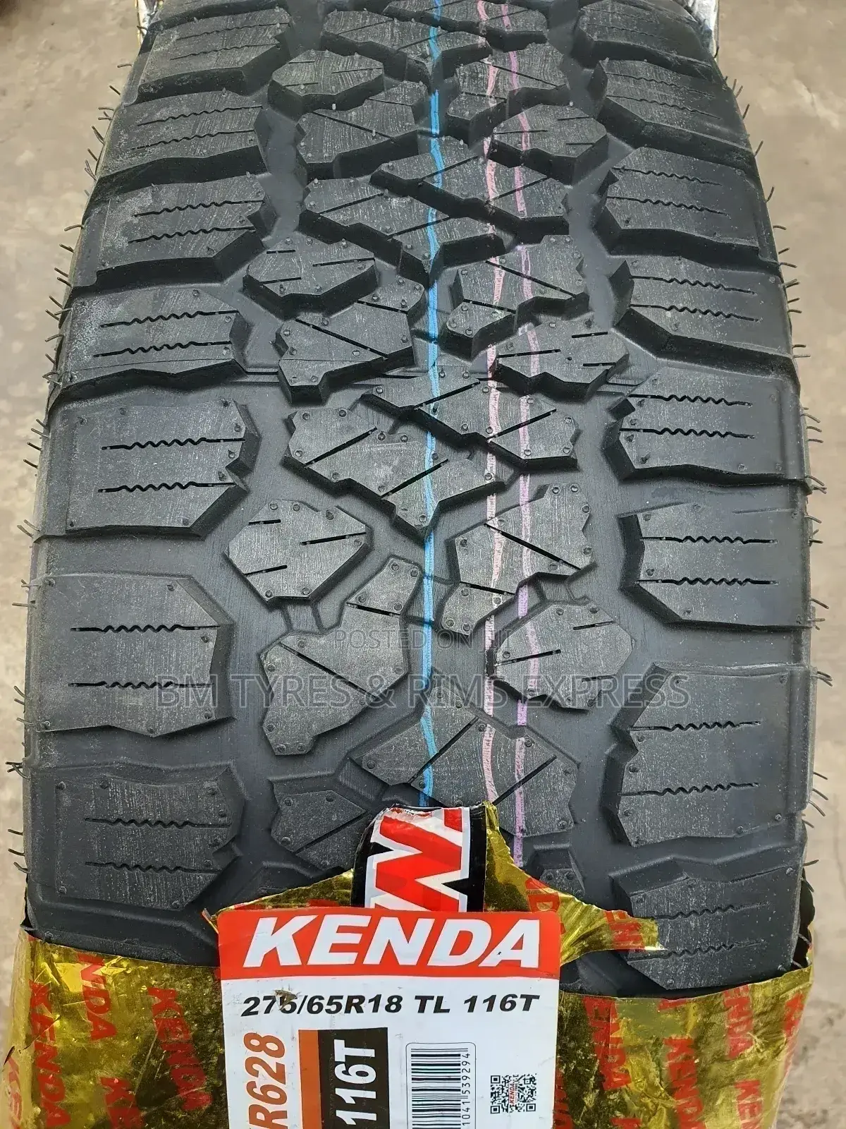 275 /65 R18 Kenda Tyres.