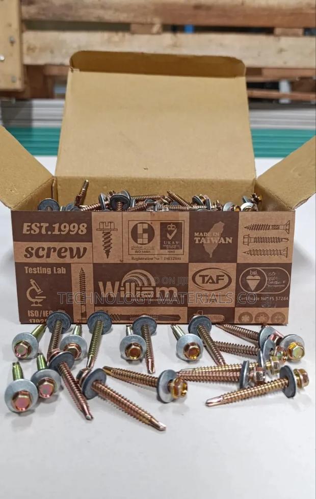 Self Tapping Screws (Greenhouse) (250pcs/Box) 2 Inches. - thumbnail 2