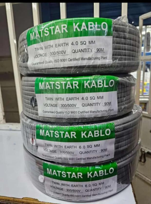 4.0mm Twin With Earth<>Matstar Cable - main view