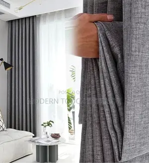 Grey Linen Curtains