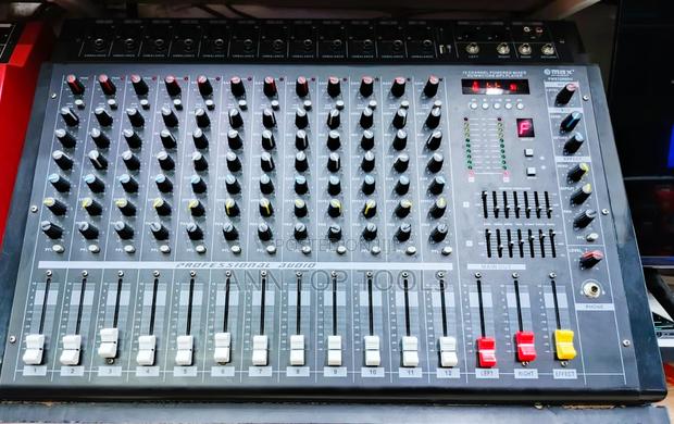 Max 12channel Mixer - main view