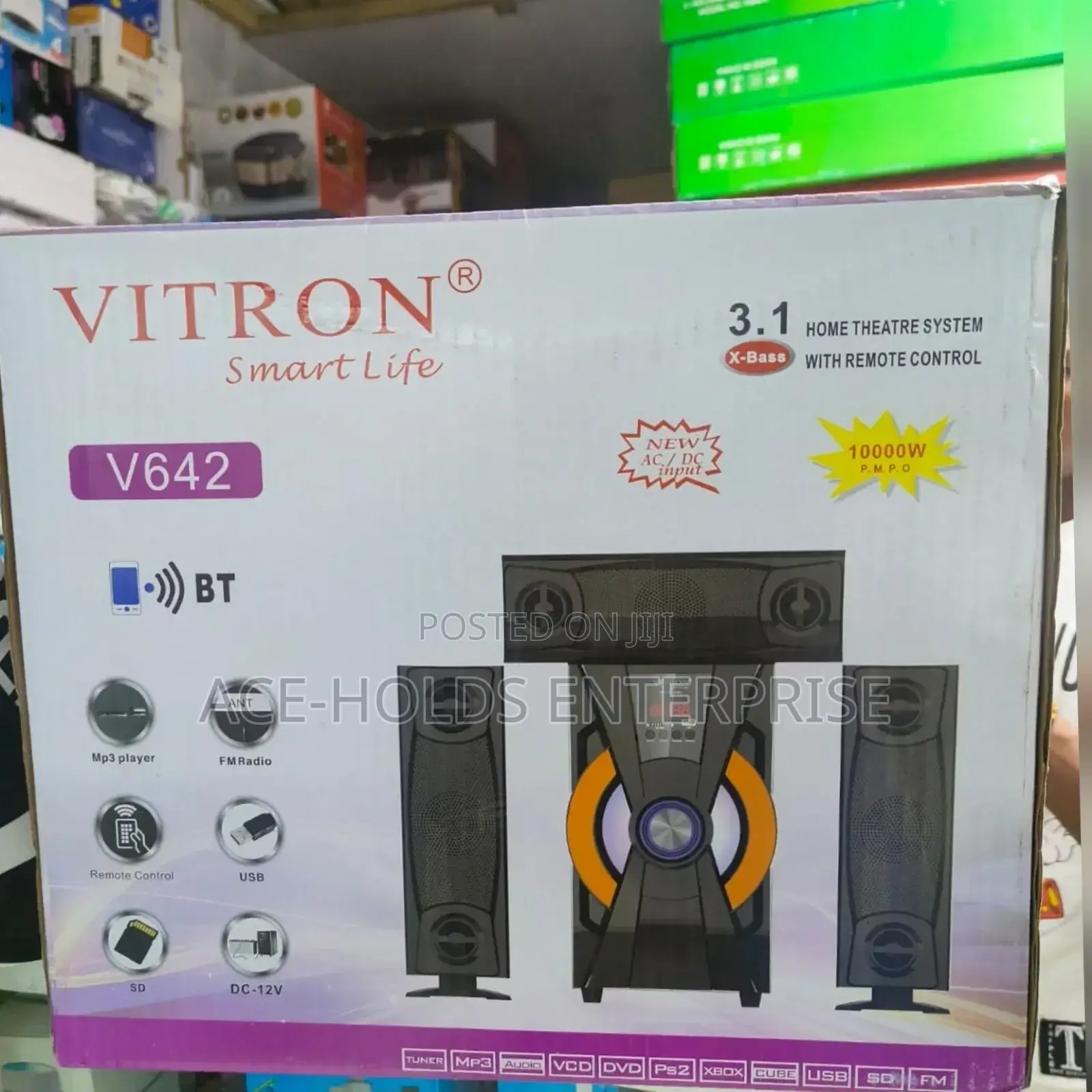 Vitron Woofer V642 3.1ch X-Bass Home Theatre System