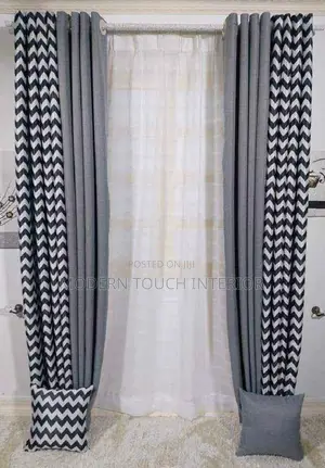 Printed New Curtains