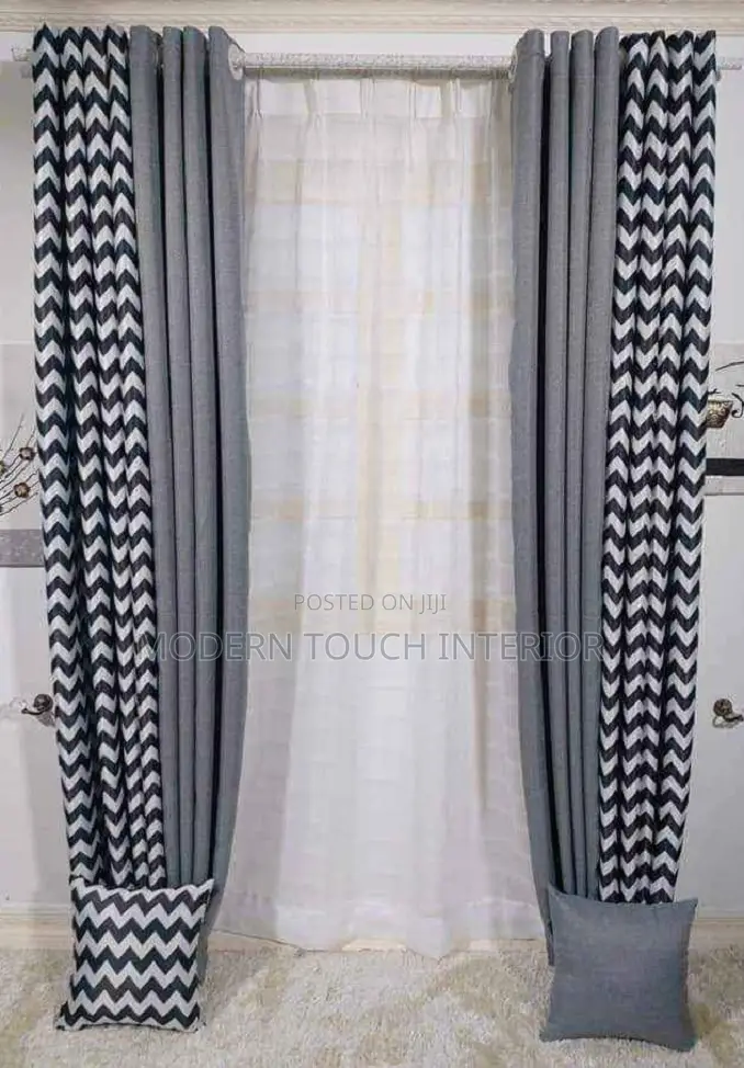 Printed New Curtains