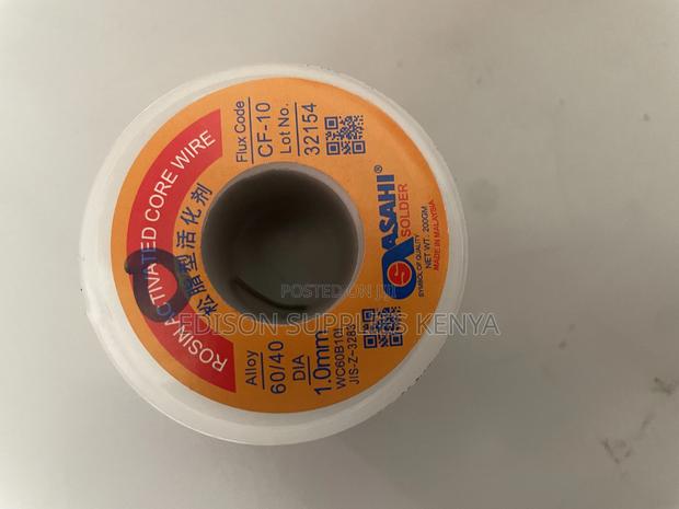 Asahi Solder Wire 1mm Original Rosin Activated Core Wire - thumbnail 2