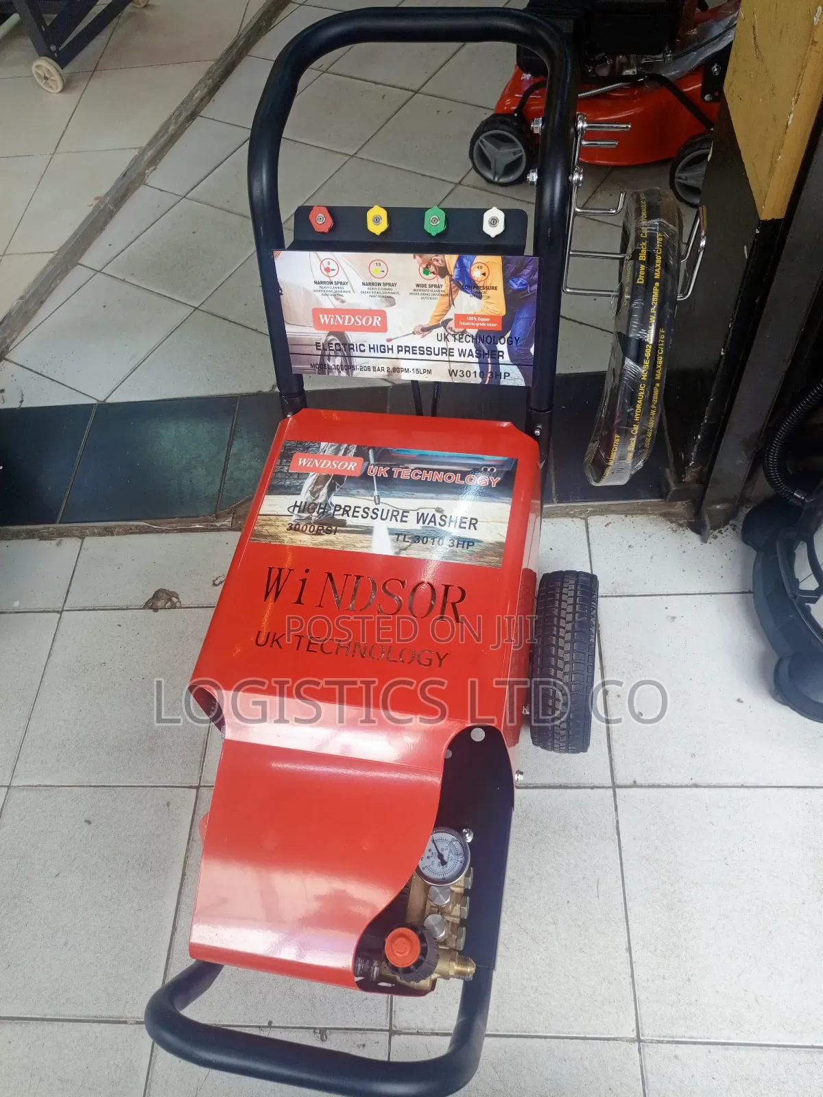 Windsor Electric Carwash 3000psi 3hp Motor