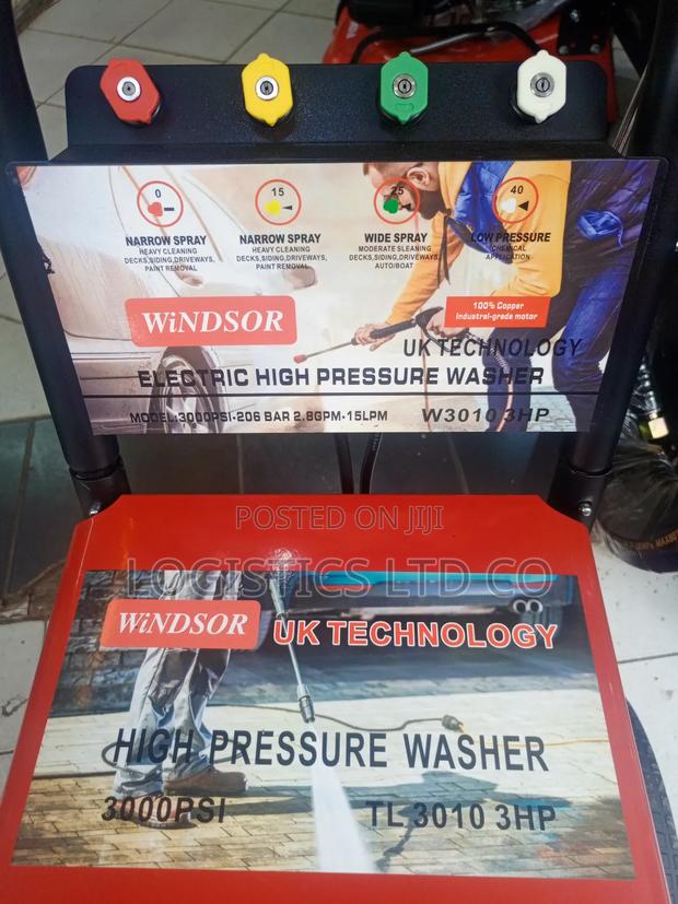 Windsor Electric Carwash 3000psi 3hp Motor - thumbnail 2