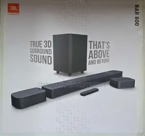 JBL Cinema SB270 2.1 Channel Soundbar Wireless Subwoofer