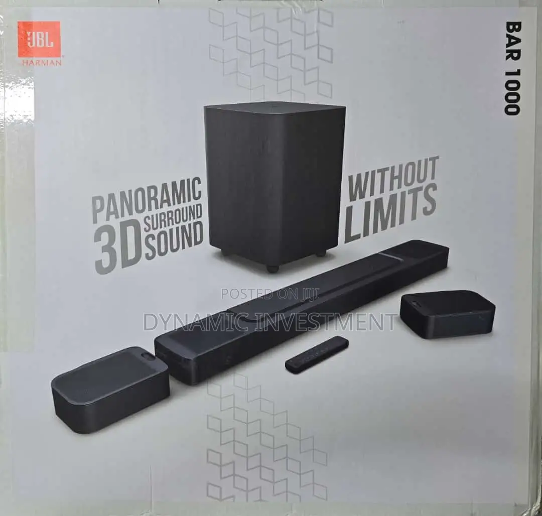 BL Bar 1000: 7.1.4-Channel Soundbar With Detachable Surround