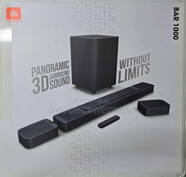 BL Bar 1000: 7.1.4-Channel Soundbar With Detachable Surround