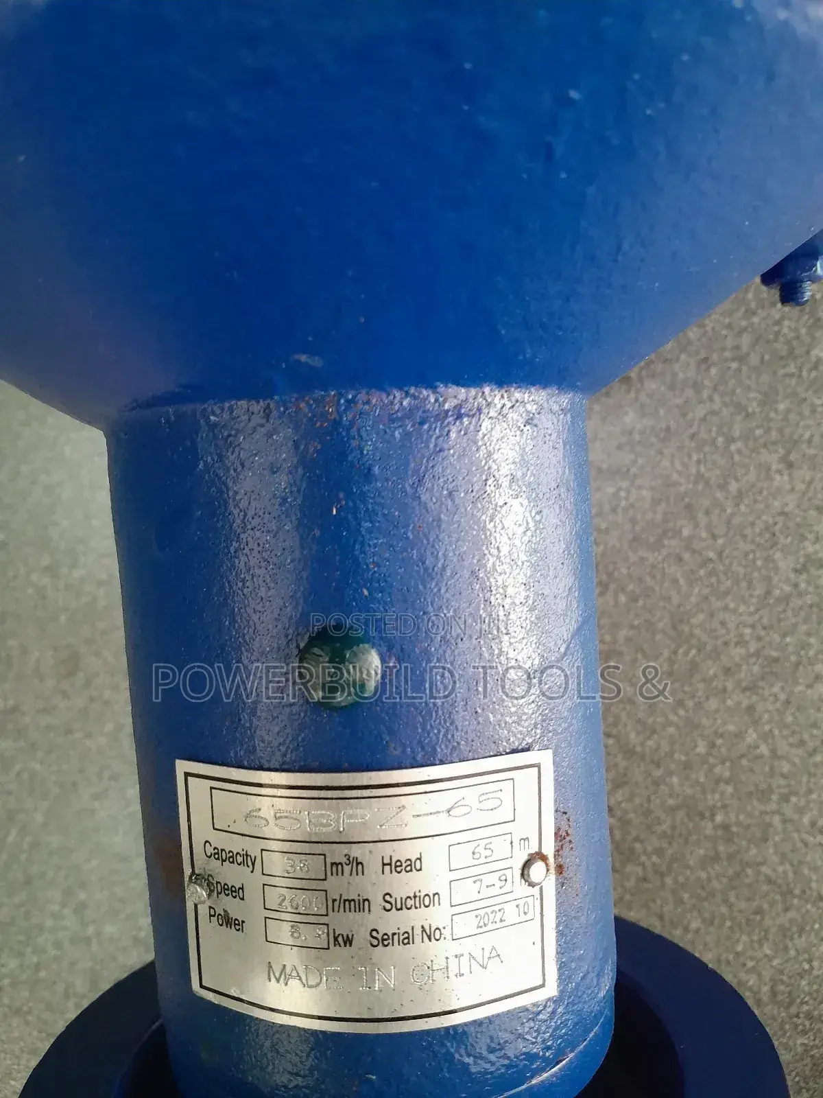 2 Inch BPZ 55-65metres Pump High Pressure