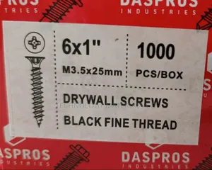 Gypsum/Drywall Screws(1 Inch) 1000 PCS/BOX.