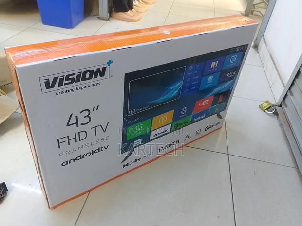 43 Inches Vision Plus Frameless FHD Smart Android Tv - thumbnail 2