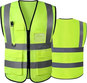 Reflector Jackets With Zip And Pockets