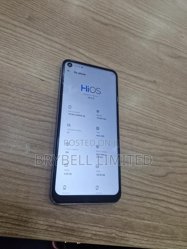 Tecno Camon 18i 128 GB Blue - thumbnail 4