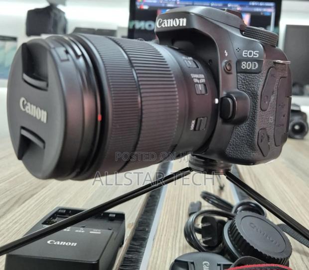 Canon 80D Camera With 18-135mm - main view