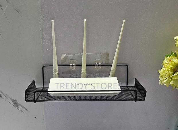 Black Multipurpose Metallic Shelf - main view