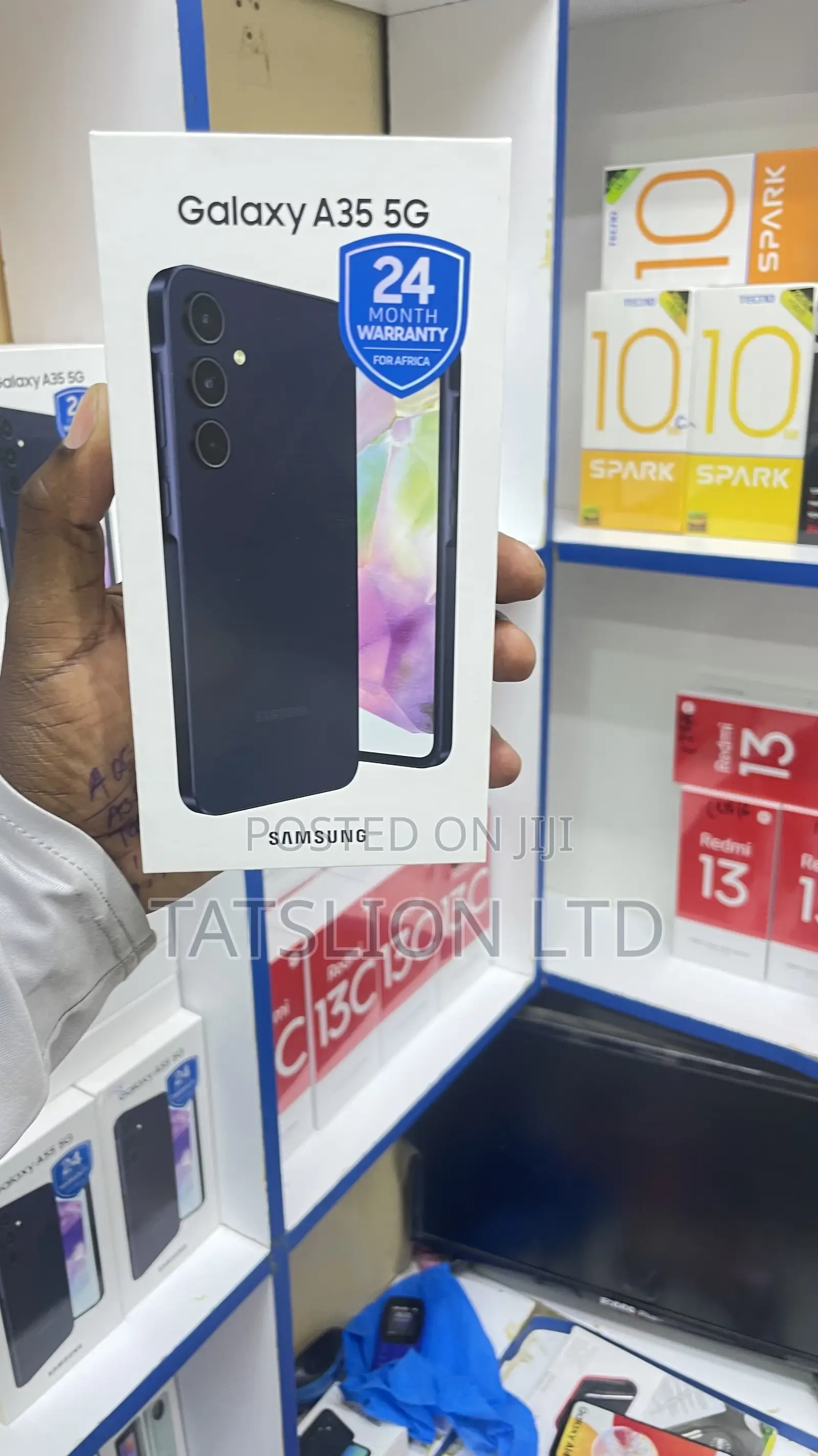New Samsung Galaxy A35 128 GB Blue