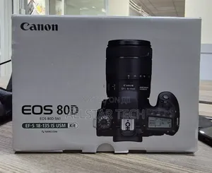 Canon 80D With 18-135