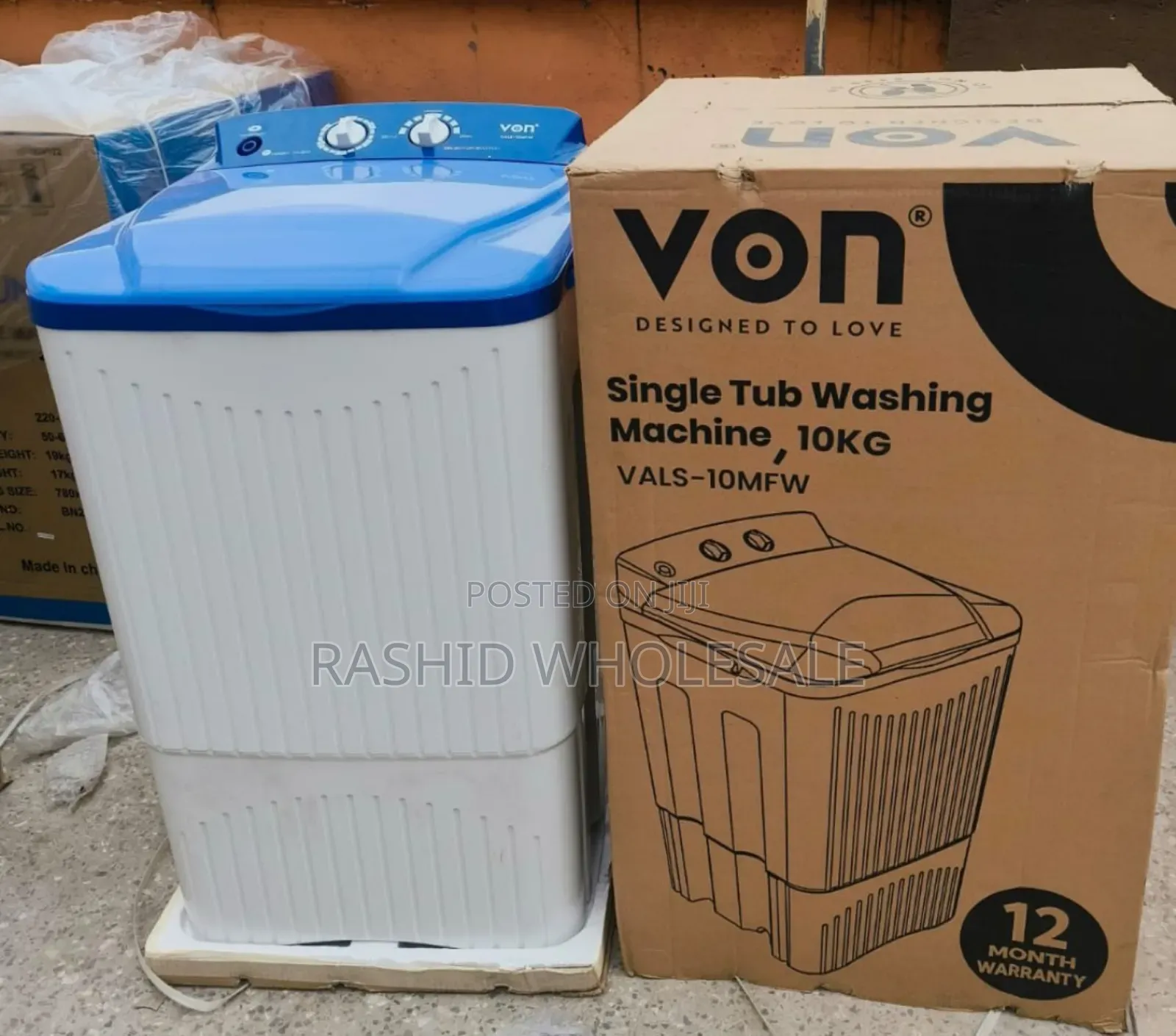 Single Tub Washing Machine 10kgs