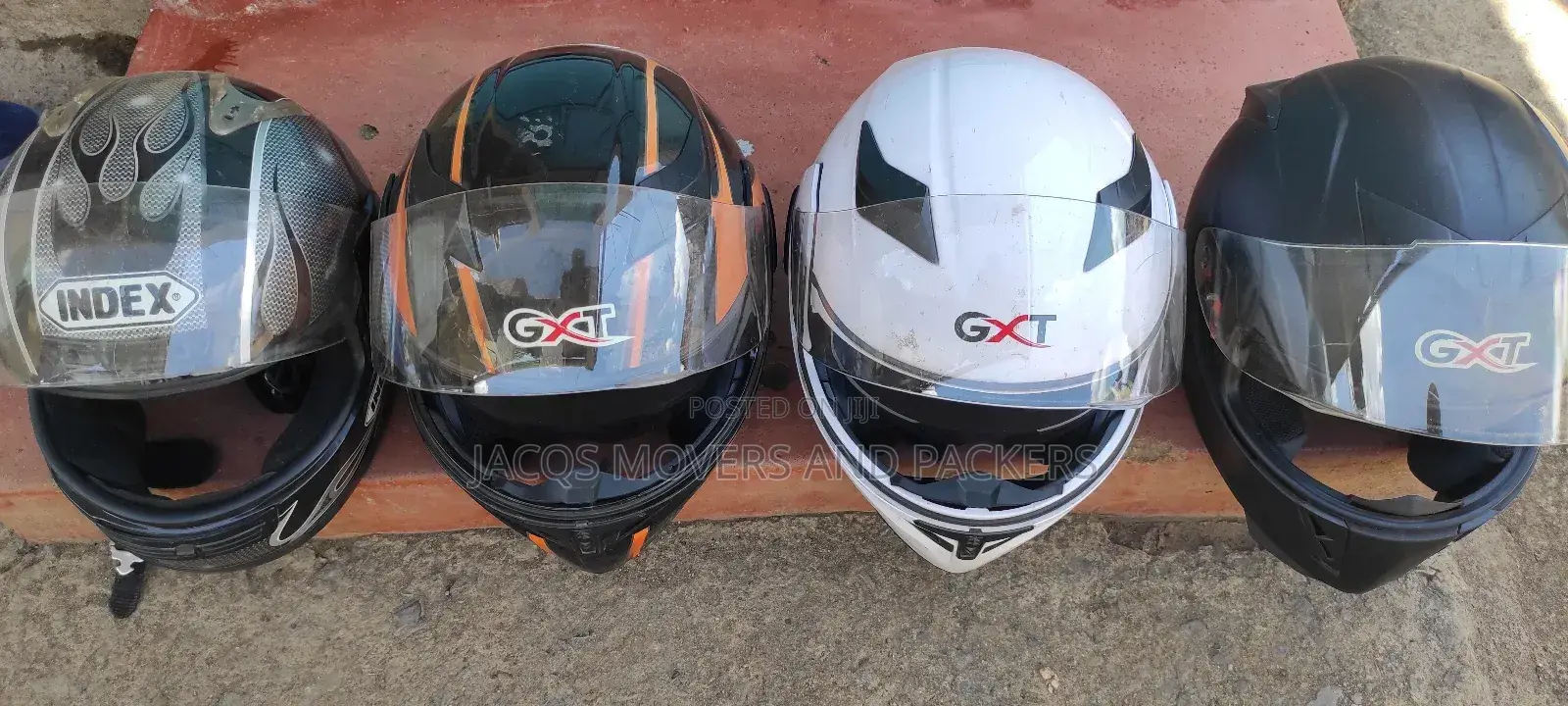 GXT Helmets Used but in Good Condition
