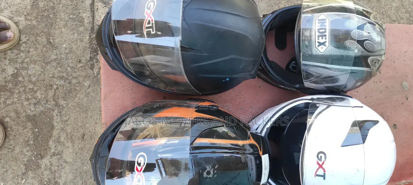 GXT Helmets Used but in Good Condition