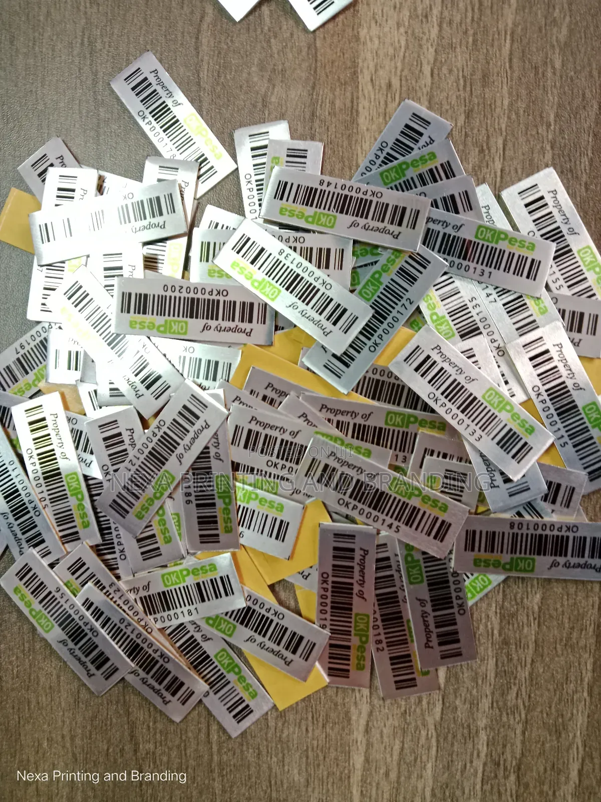 Asset Tags on Offer