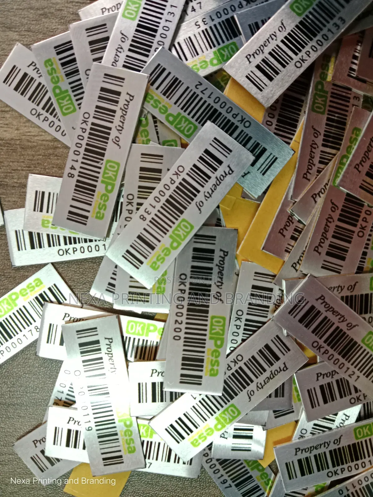 Asset Tags on Offer