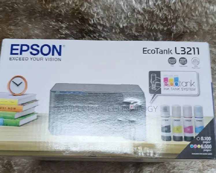 Ecotank L3211 Multifunction Ink Tank Printer, With Up to 3 Y