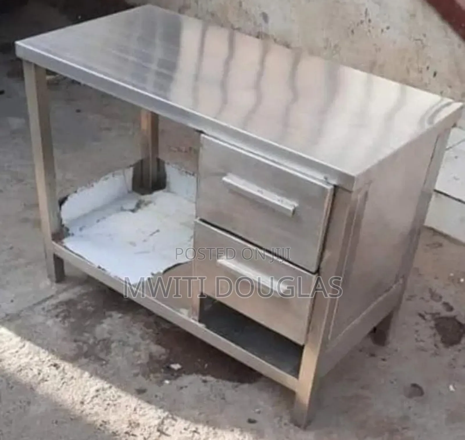 Pure Stainless Steel Combined Table
