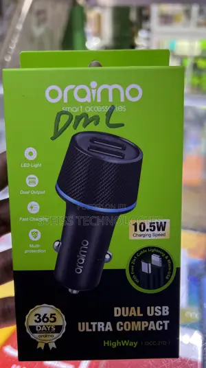 Oraimo Highway Car Charger.