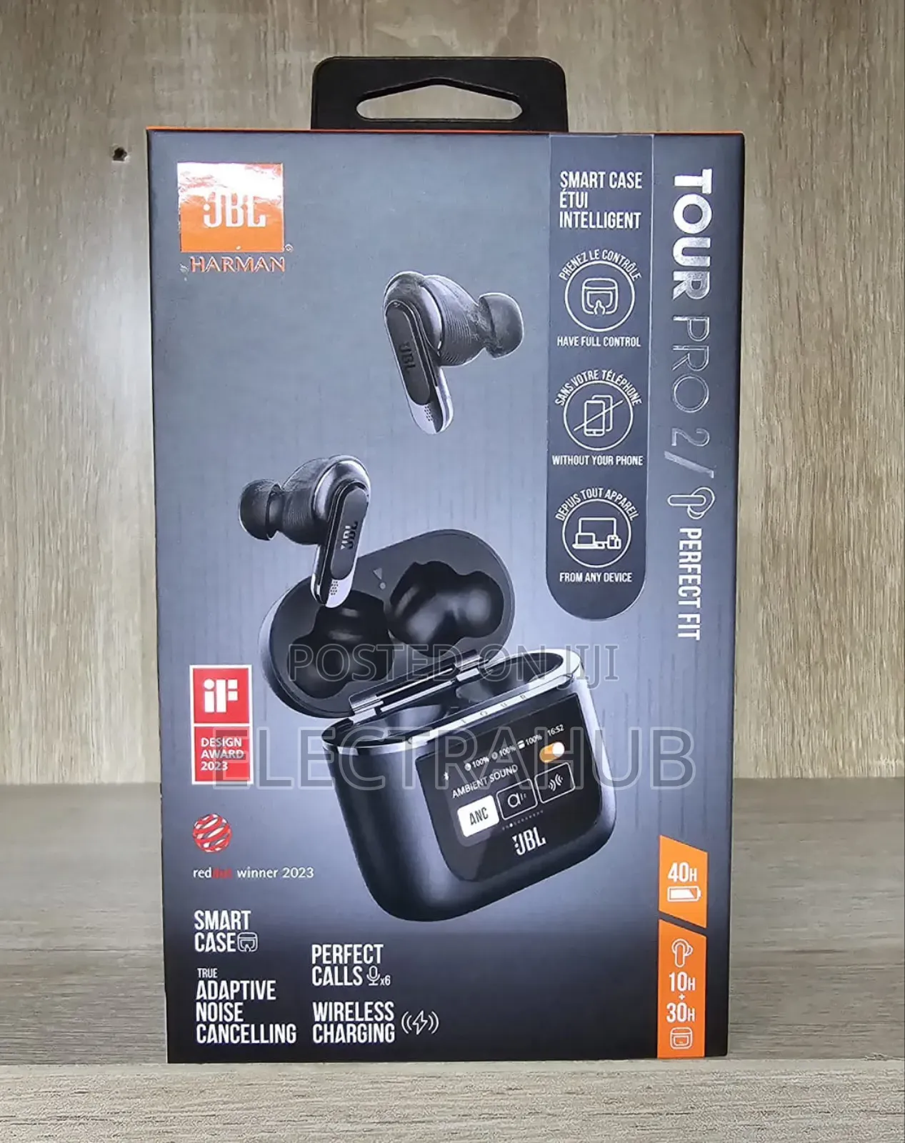 JBL Tour Pro 2 Perfect Fit Earbuds New Sealed in a Shop