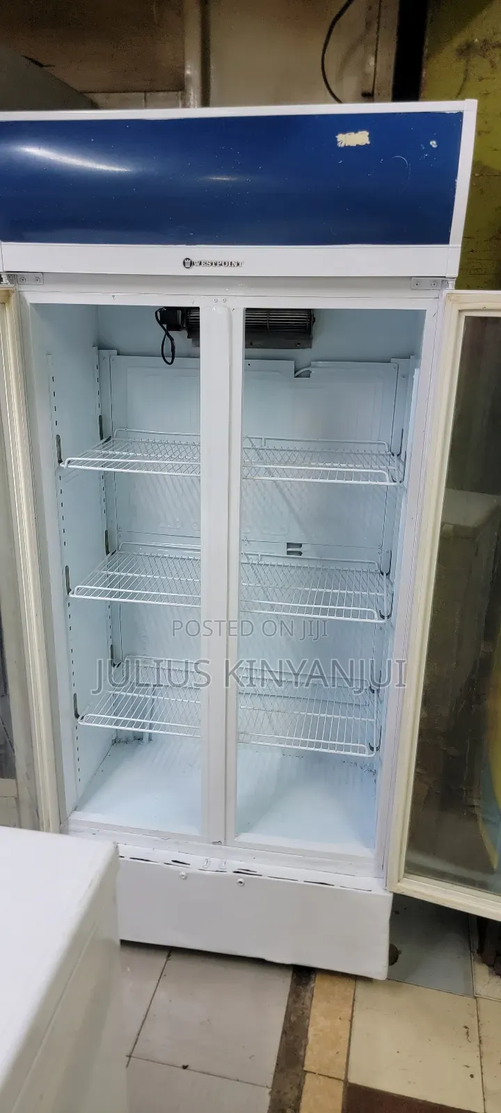 Twin Door Display Fridge Westpoint