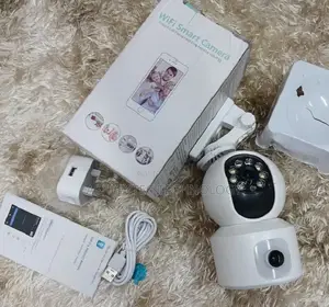 Wireless Dual Lens PTZ WIFI Camera Nanny Indoor Camera 4mp