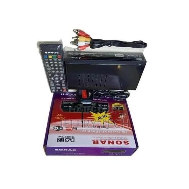 Sonar FREE to Air TV Digital Decoder + Free Aerial Connector - main view