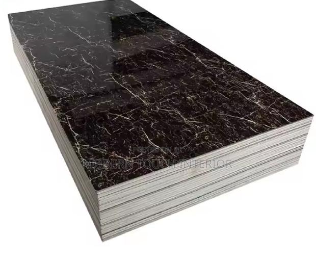 UV Glossy Black Marble Board