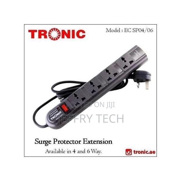 Tronic 4 Way Extension With Surge Protector - main view