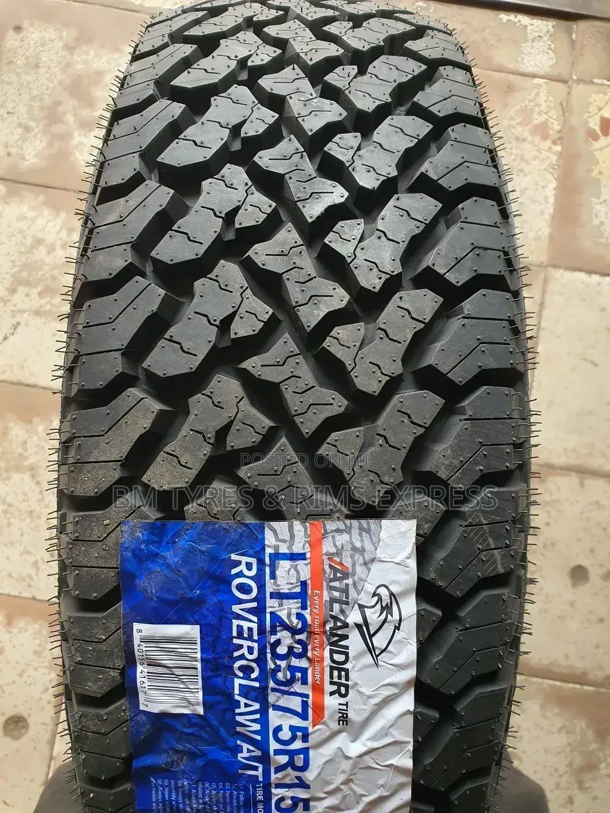 235 /75 R15 ATLANDER TYRES (Thailand)