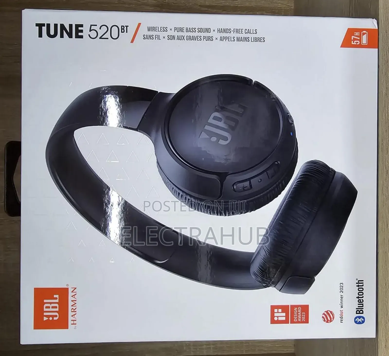 JBL Tune 520bt Headphones New Sealed in a Shop