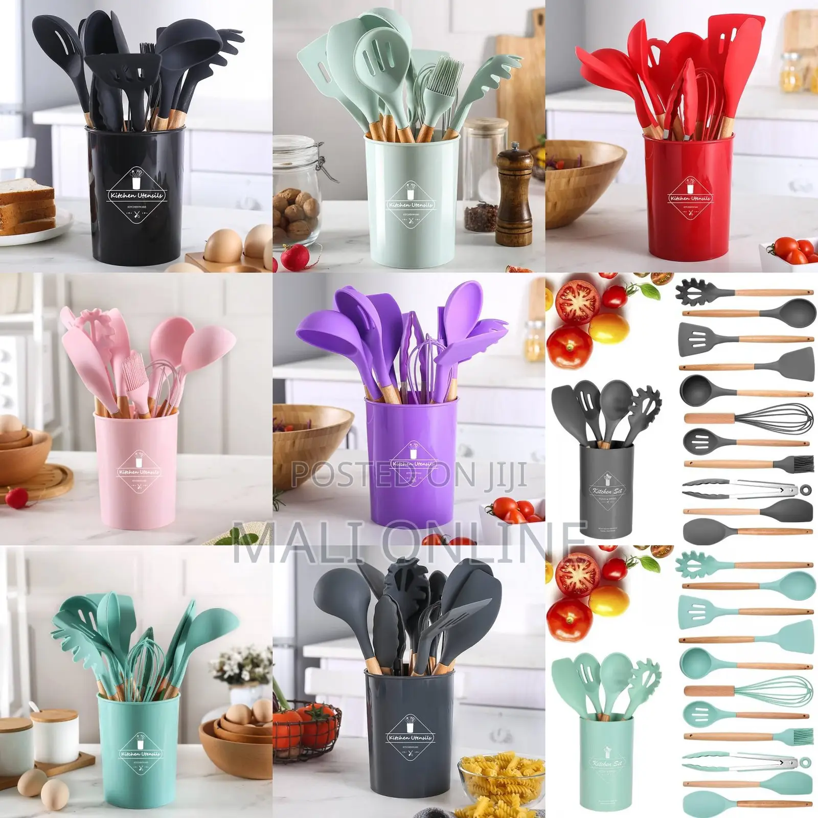Silicone Spoon Set