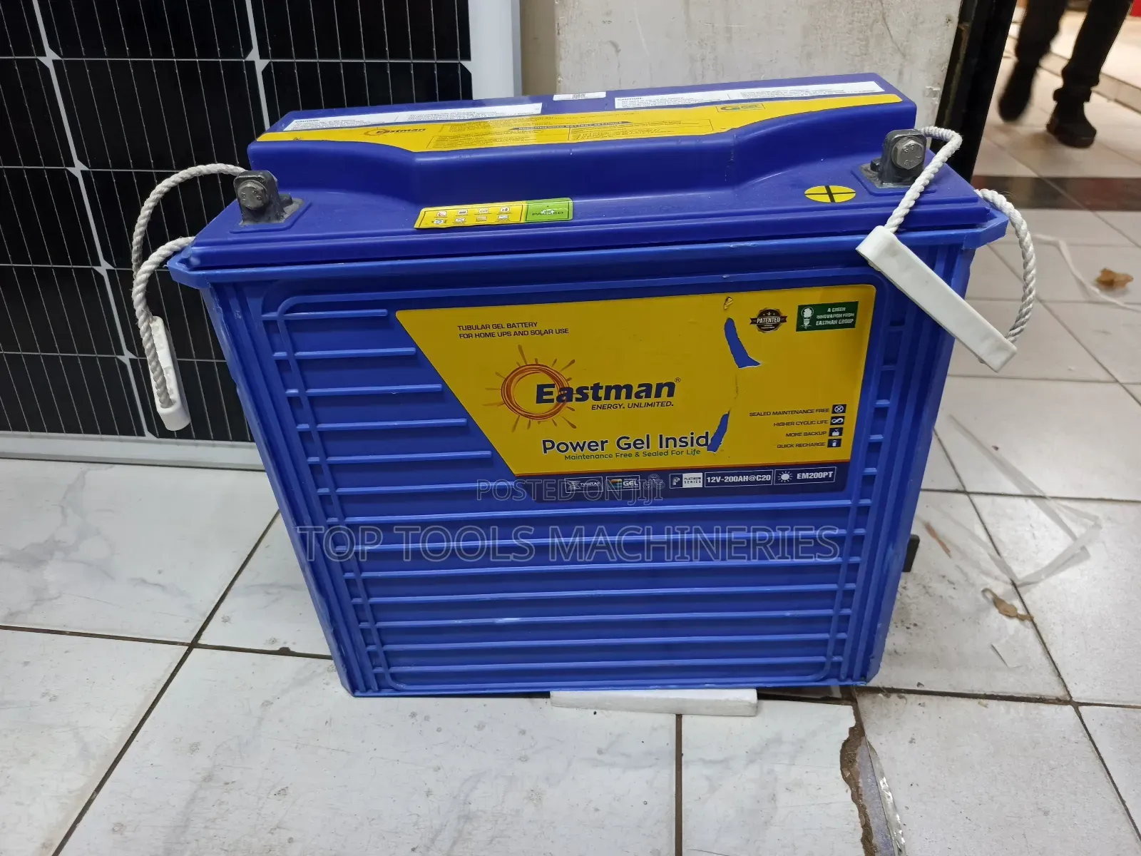 Eastman 200ah 12V Tall Tubular Battery