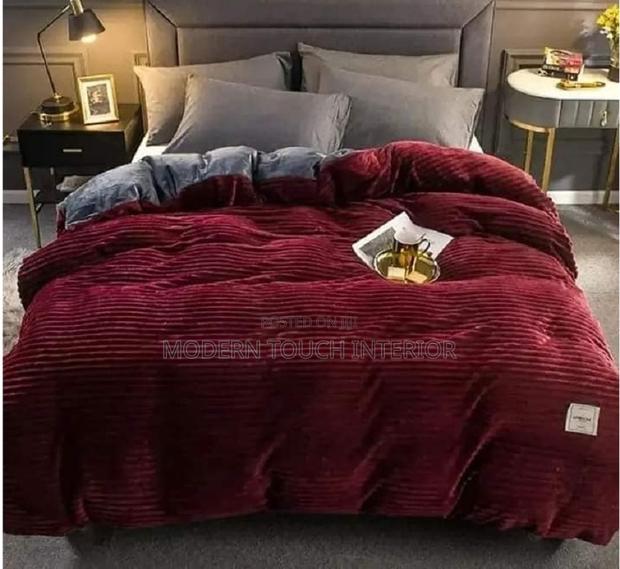 Maroon Velvet Duvets