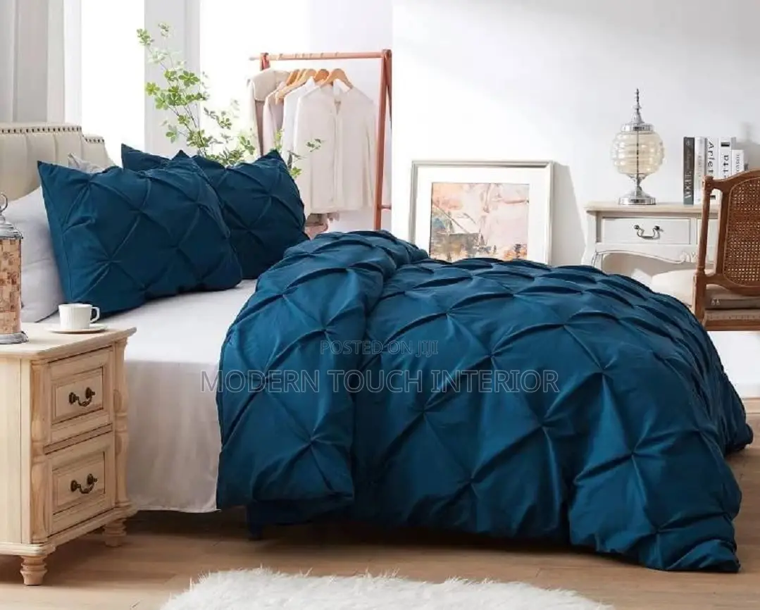 Pin-Tuck Duvet Cover