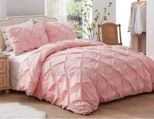 6 by 6 Pin Tuck Duvet Cover