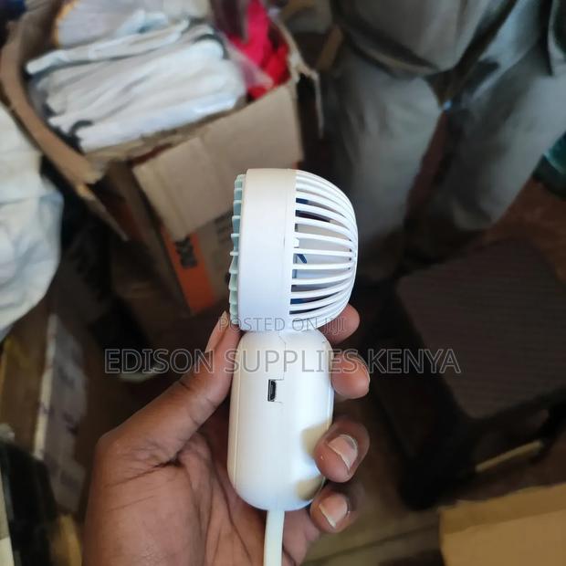 Mini Fan Hand Fan USB Charging Rechargeable Mini Fan - thumbnail 3