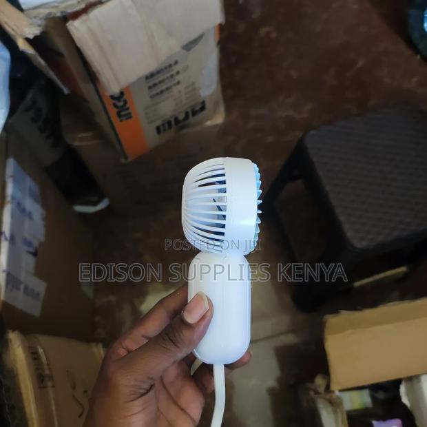 Mini Fan Hand Fan USB Charging Rechargeable Mini Fan - thumbnail 5