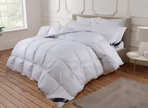 White Stripped Duvets